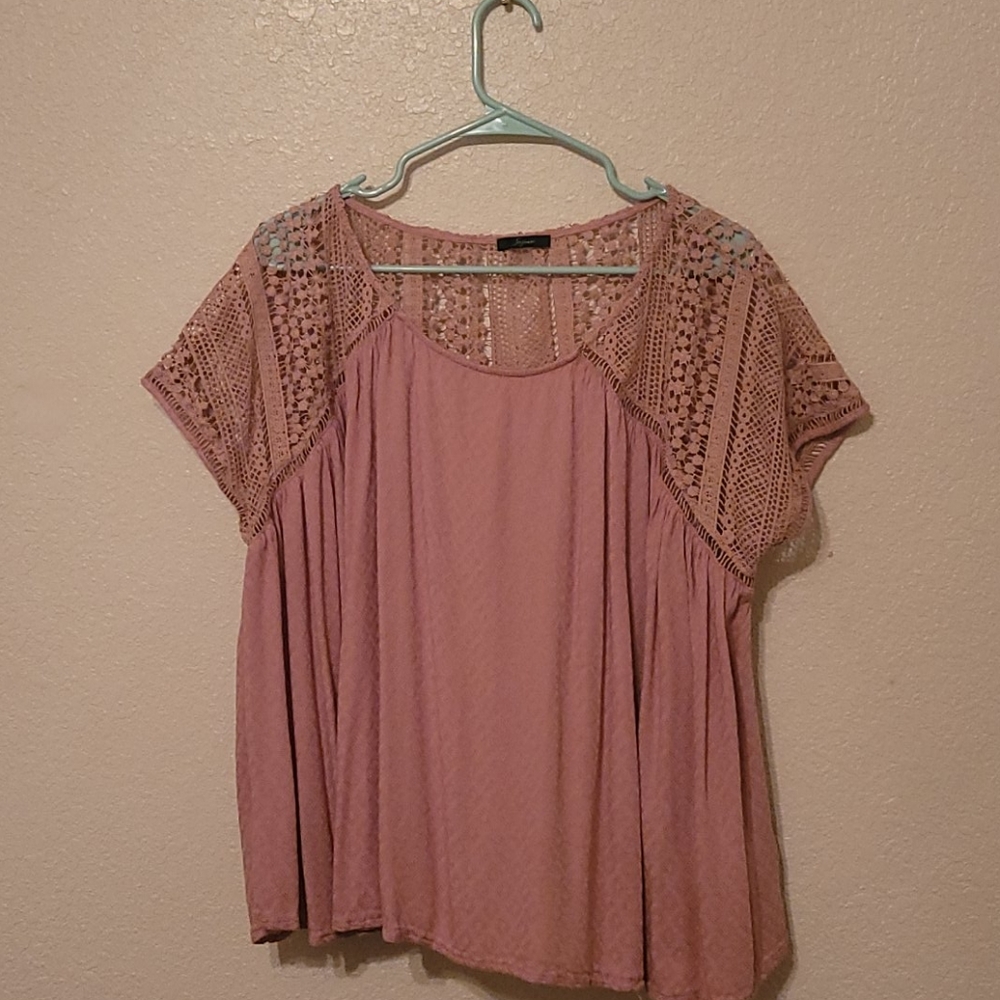 Mauve blouse - Picture 2 of 2